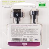 Philips USB to Lightning Cable, 4 ft, Basic, Black, thumbnail image 2 of 3