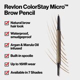 Revlon ColorStay Micro Brow Pencil, thumbnail image 4 of 9