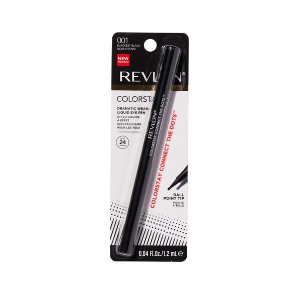 Revlon ColorStay Liquid Eye Pen, Blackest Black