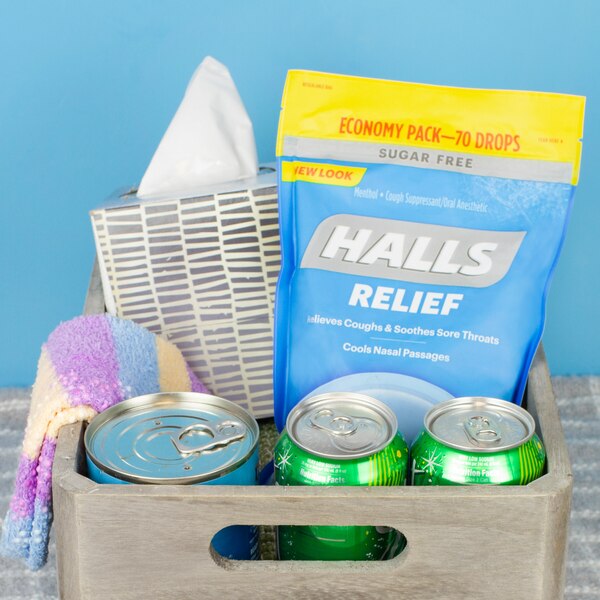 Halls Relief Sugar Free Cough Drops