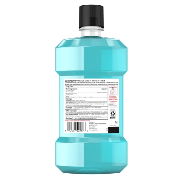 Listerine Ultra Clean Antiseptic Mouthwash Cool Mint