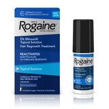 Rogaine Men's Extra Strength 5% Minoxidil Solution for Hair Regrowth, thumbnail image 1 of 9