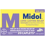 Midol Long Lasting Relief Capsules, 650 mg, 20 CT, thumbnail image 1 of 9