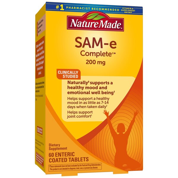 Nature Made SAM-e 200 mg Complete Mood Support Tablets, 60 CT