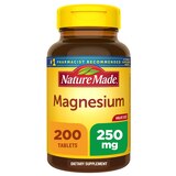 Nature Made Magnesium Oxide 250 mg Tablets, 200 CT, thumbnail image 1 of 9