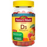 Nature Made Vitamin D3 2000 IU (50 mcg), for Bone Health and Immune Support Vitamin Gummies, 150 CT, thumbnail image 1 of 9