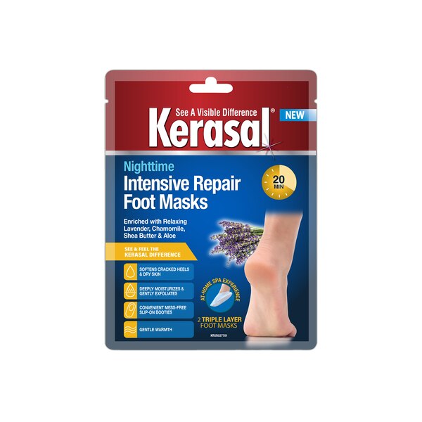 Kerasal Nighttime Intensive Repair Foot Masks