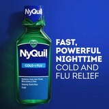 Vicks Nyquil Cold & Flu Liquid, thumbnail image 3 of 9