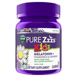 Vicks Pure Zzzs Kidz Melatonin + Chamomile & Lavender Sleep Aid Gummies, thumbnail image 1 of 8