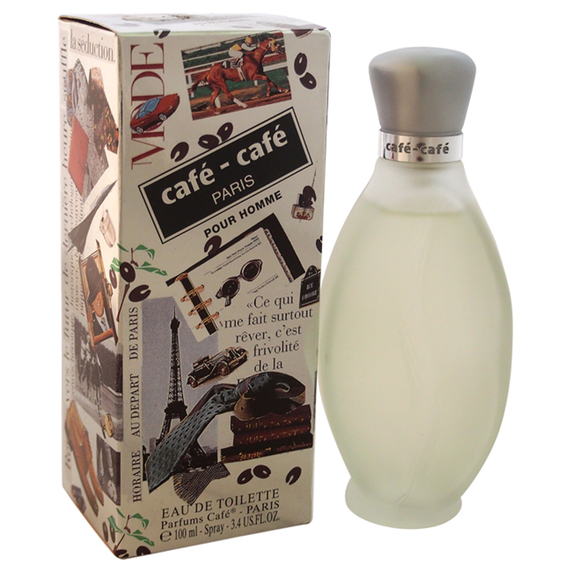 Cafe de Cafe by Cofinluxe for Men - 3.4 oz EDT Spray image.