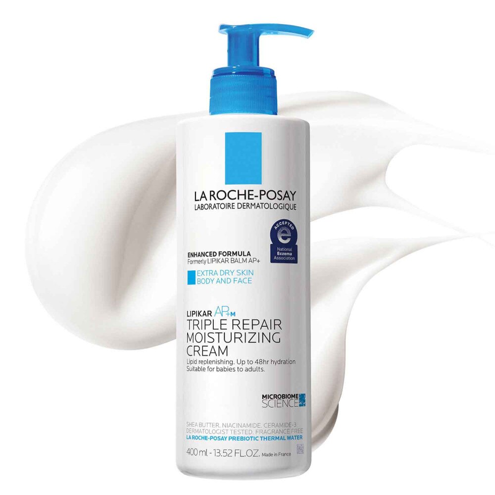 La Roche-Posay Body Moisturizer, Lipikar AP+M Triple Repair for Dry Skin with Niacinamide