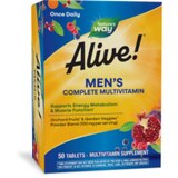 Nature's Way Alive! Men's Energy Multivitamin Tablets, 50 CT, thumbnail image 1 of 4
