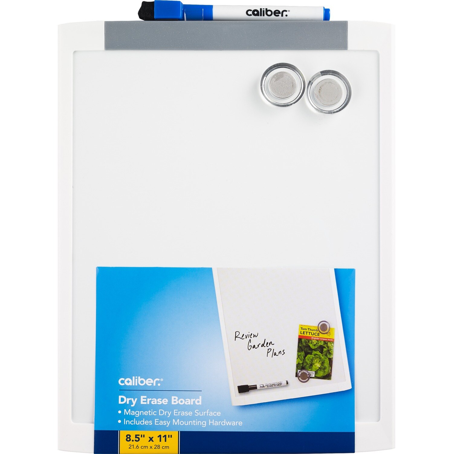 Caliber Magnetic Dry-Erase Board Value Pack