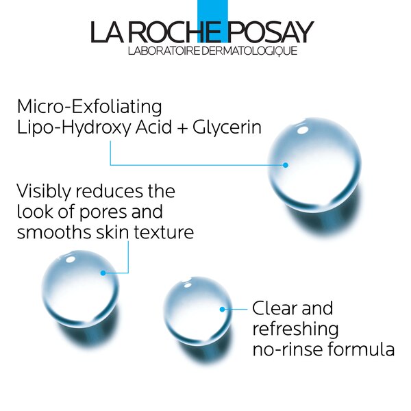 La Roche-Posay Effaclar Micro-Exfoliating Astringent Face Toner, 6.76 OZ
