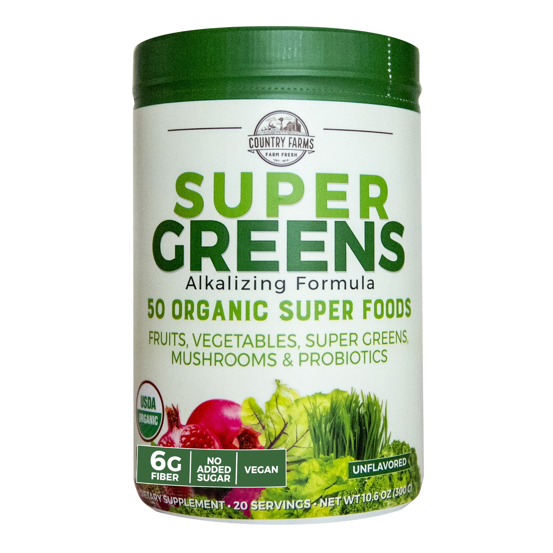 CTry Farms Super Greens, 9.88 OZ