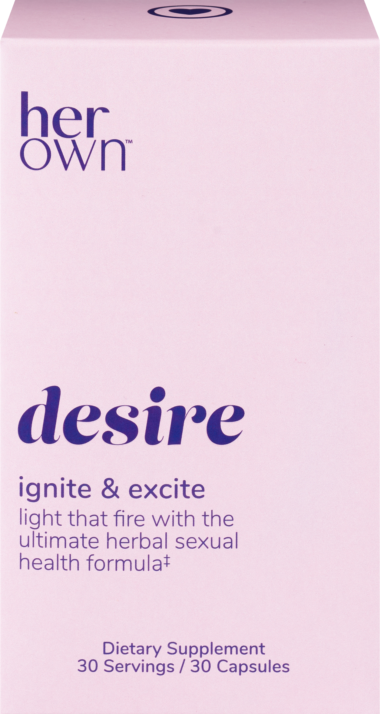 Her Own Desire Capsules, 30 CT