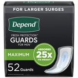 Depend Incontinence Guards for Men, thumbnail image 1 of 8