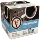 Victor Allen's Donut Shop Blend Coffee , Medium Roast, Single Serve Brew Cups, thumbnail image 1 of 5