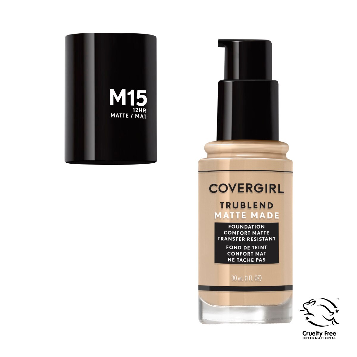 CoverGirl TruBlend Matte Made Liquid Foundation image.