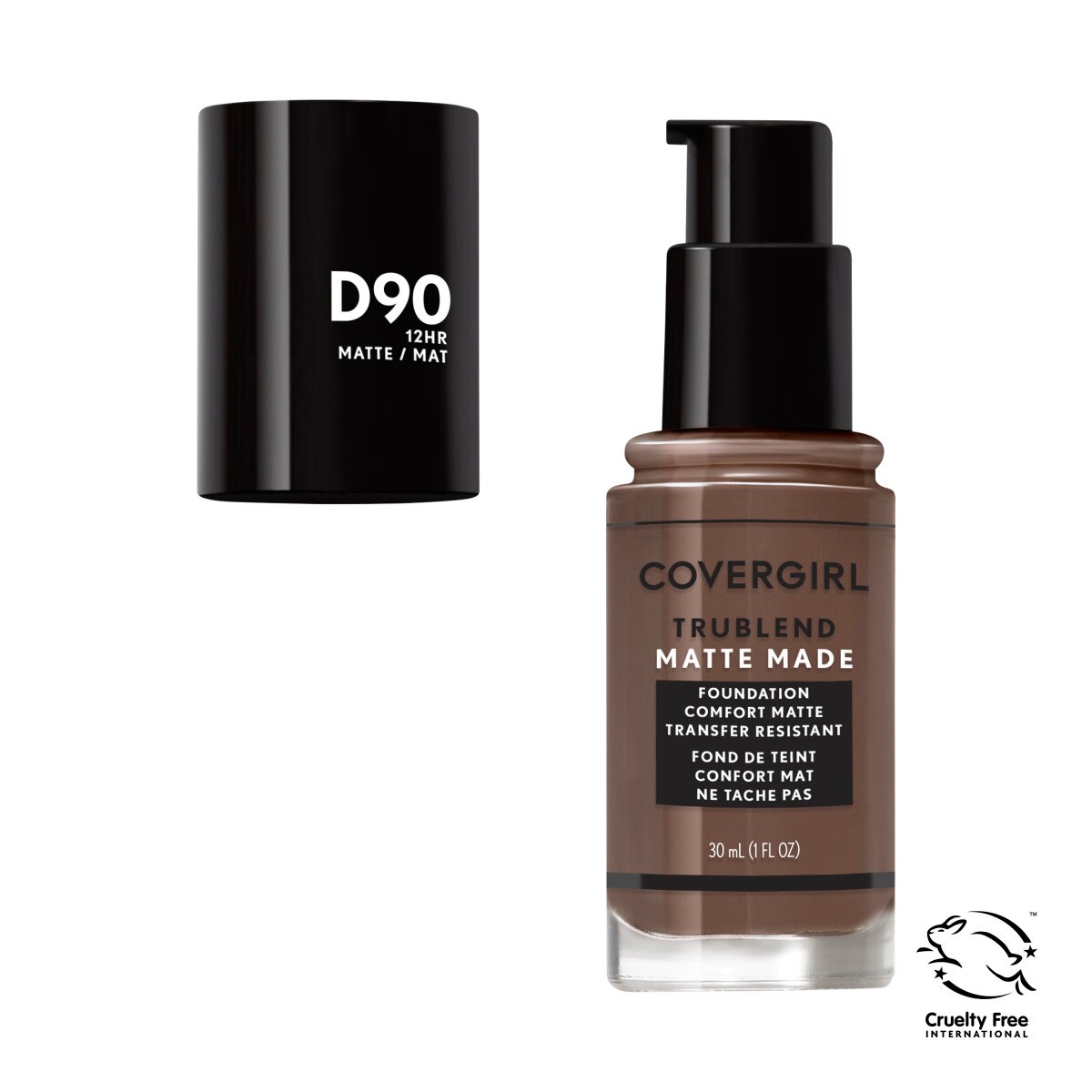 CoverGirl TruBlend Matte Made Liquid Foundation image.