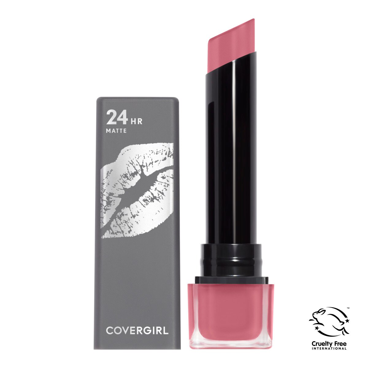 CoverGirl Exhibitionist 24HR Matte Lipstick image.