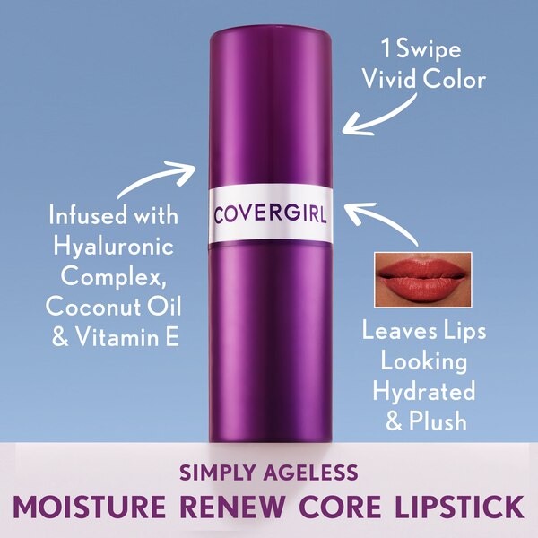 CoverGirl Simply Ageless Moisture Renew Core Lipstick