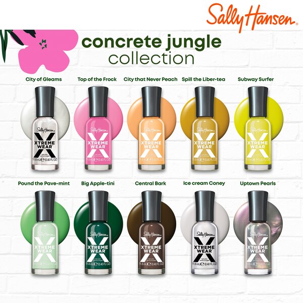 Sally Hansen Xtreme Wear Nail Polish, Concrete Jungle Collection