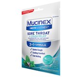 Mucinex InstaSoothe Sore Throat + Cough Relief Medicated Lozenges, Alpine Herbs & Fresh Mint, 40 CT, thumbnail image