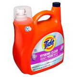 Tide HE Hygienic Liquid Laundry Detergent, Clean Spring Meadow Scent, 94 Loads, 132 oz, thumbnail image 3 of 8