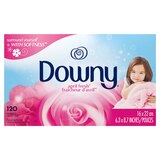 Downy Fabric Softener Dryer Sheets, April Fresh, 120 ct, thumbnail image 1 of 9