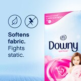 Downy Fabric Softener Dryer Sheets, April Fresh, 120 ct, thumbnail image 4 of 9