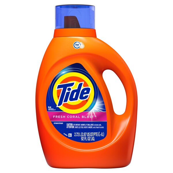 Tide + Downy HE Liquid Laundry Detergent, April Fresh, 59 Loads, 84 oz