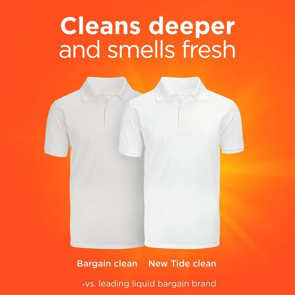 Tide + Downy HE Liquid Laundry Detergent, April Fresh, 59 Loads, 84 oz