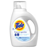 Tide Free & Gentle Liquid Laundry Detergent, 32 Loads, 42 oz, thumbnail image 1 of 11