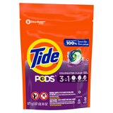 Tide Pods Liquid Detergent Pacs, Spring Meadow, 35 ct, thumbnail image 3 of 9