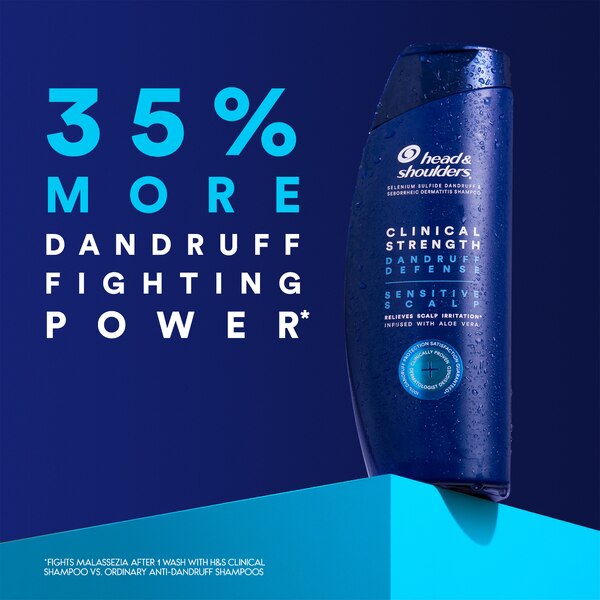Head & Shoulders Clinical Dandruff Defense Sensitive Shampoo, 13.5 OZ