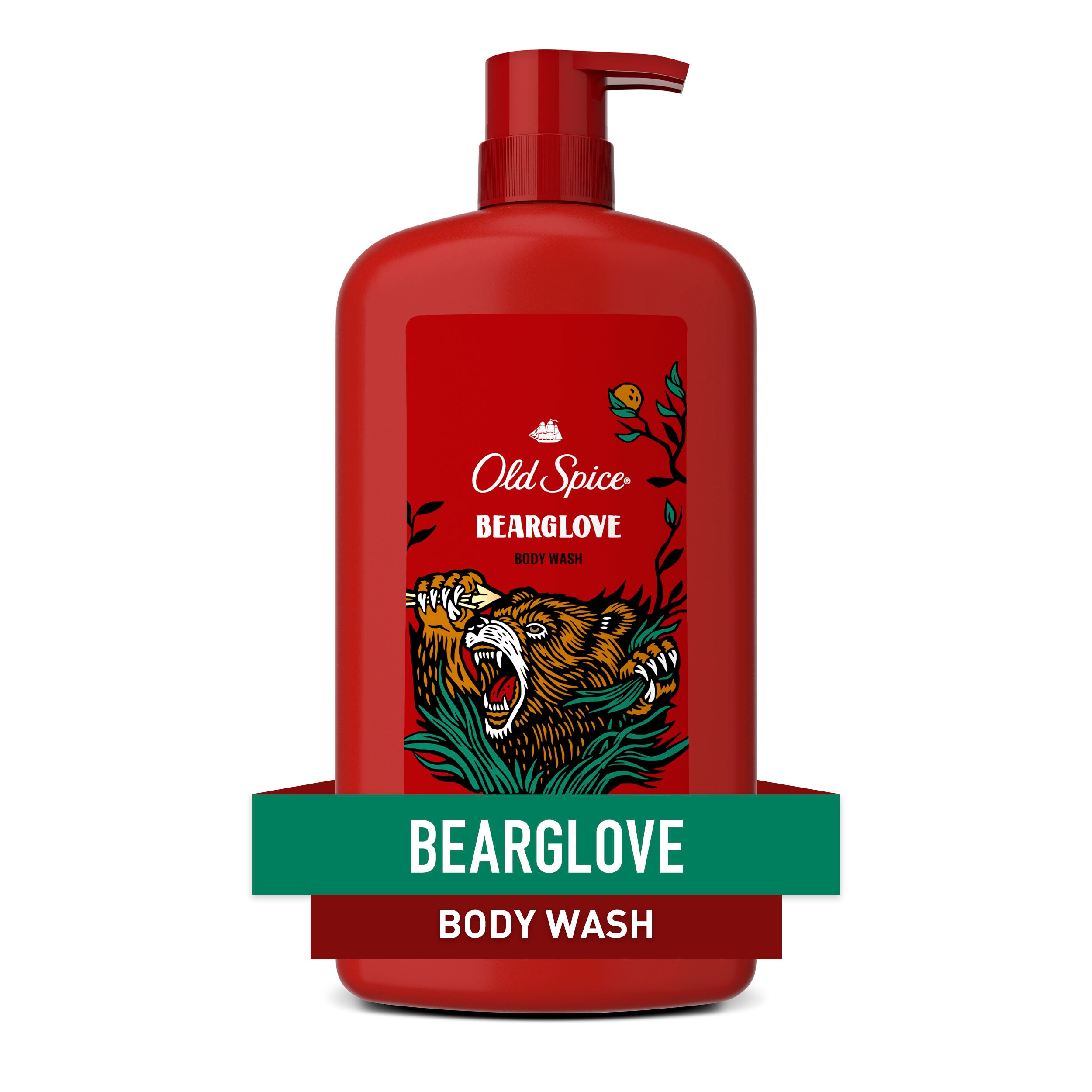 Old Spice Body Wash for Men, Bearglove image.