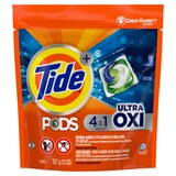 Tide + Pods 4-In-1 Ultra Oxi Laundry Detergent Pacs, 12 ct , thumbnail image 2 of 7