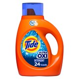 Tide Ultra Oxi Liquid Laundry Detergent, 24 Loads, 34 oz, thumbnail image 1 of 9