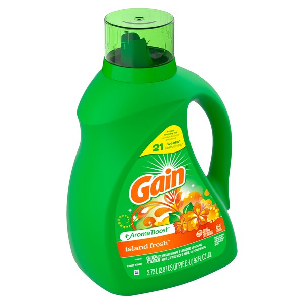 Gain Island Fresh + Aroma Boost Laundry Detergent, 88 oz