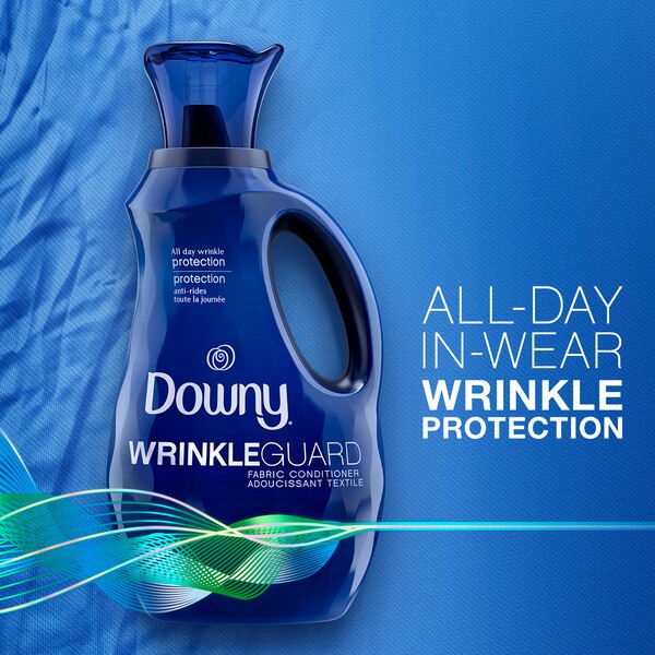 Downy WrinkleGuard Liquid Fabric Softener, 48 oz