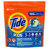 Tide PODS Liquid Detergent Pacs, Original Scent, 16 ct, thumbnail image 3 of 12