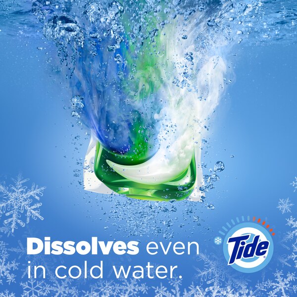 Tide PODS Liquid Detergent Pacs, Original Scent, 16 ct
