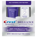 Crest 3D White Brilliance Daily Cleansing Toothpaste and Whitening Gel System, thumbnail image 1 of 10