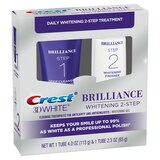Crest 3D White Brilliance Daily Cleansing Toothpaste and Whitening Gel System, thumbnail image 3 of 10