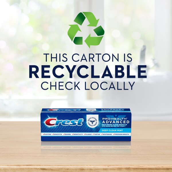 Crest Pro-Health Advanced Fluoride Toothpaste, Deep Clean Mint, 5.1 OZ