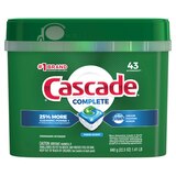 Cascade Complete Dawn Fresh Scent Action Pacs Dishwasher Detergent, thumbnail image 1 of 9