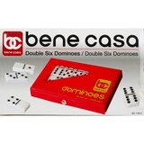 Bene Casa Double 6 Dominoes, PVC Pouch, thumbnail image 3 of 4