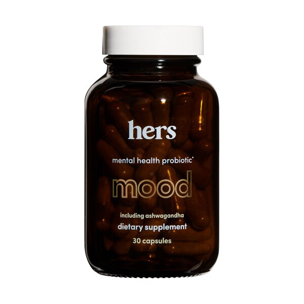 hers mood mental wellness women's probiotic supplement, 30 CT
