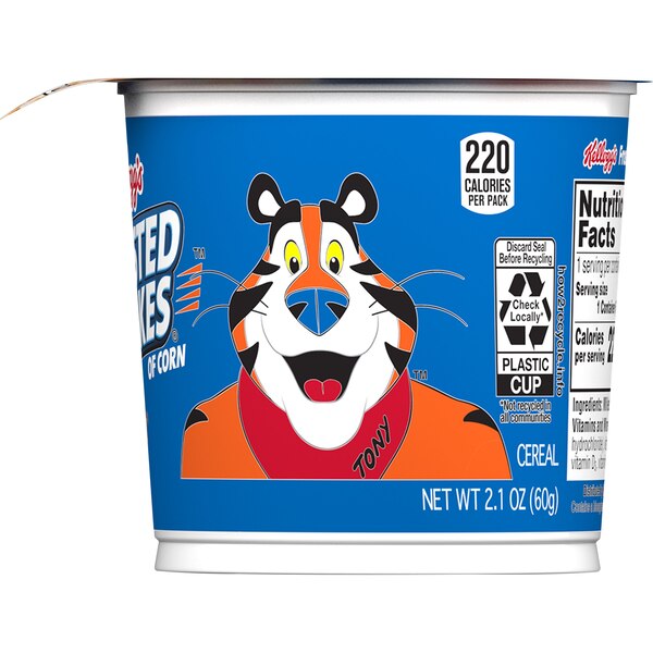 Frosted Flakes Breakfast Cereal Cup, 2.1 oz